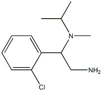 N-[2-amino-1-(2-chlorophenyl)ethyl]-N-isopropyl-N-methylamine|