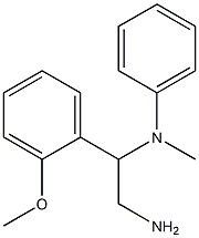 N-[2-amino-1-(2-methoxyphenyl)ethyl]-N-methyl-N-phenylamine