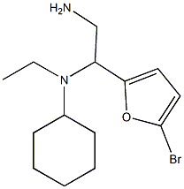 N-[2-amino-1-(5-bromo-2-furyl)ethyl]-N-cyclohexyl-N-ethylamine