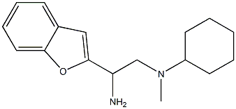 N-[2-amino-2-(1-benzofuran-2-yl)ethyl]-N-methylcyclohexanamine