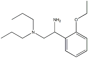 N-[2-amino-2-(2-ethoxyphenyl)ethyl]-N,N-dipropylamine Struktur