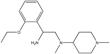 N-[2-amino-2-(2-ethoxyphenyl)ethyl]-N-methyl-N-(1-methylpiperidin-4-yl)amine