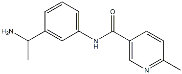 N-[3-(1-aminoethyl)phenyl]-6-methylnicotinamide