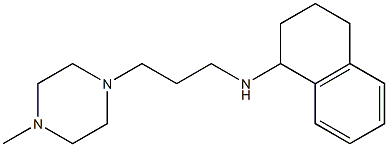 N-[3-(4-methylpiperazin-1-yl)propyl]-1,2,3,4-tetrahydronaphthalen-1-amine