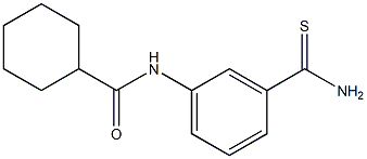  N-[3-(aminocarbonothioyl)phenyl]cyclohexanecarboxamide