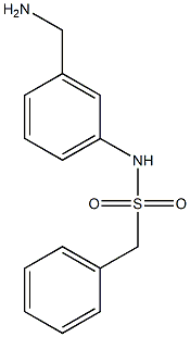 N-[3-(aminomethyl)phenyl]-1-phenylmethanesulfonamide