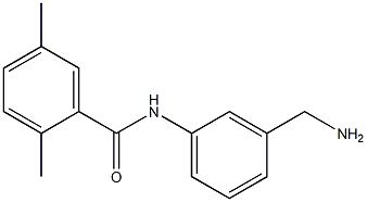 N-[3-(aminomethyl)phenyl]-2,5-dimethylbenzamide,,结构式