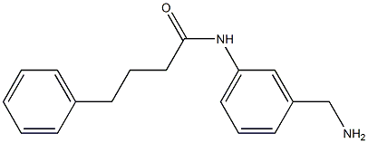 N-[3-(aminomethyl)phenyl]-4-phenylbutanamide