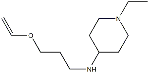  N-[3-(ethenyloxy)propyl]-1-ethylpiperidin-4-amine