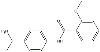 N-[4-(1-aminoethyl)phenyl]-2-methoxybenzamide