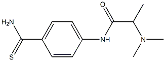  N-[4-(aminocarbonothioyl)phenyl]-2-(dimethylamino)propanamide