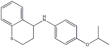 N-[4-(propan-2-yloxy)phenyl]-3,4-dihydro-2H-1-benzothiopyran-4-amine