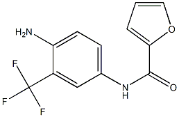 N-[4-amino-3-(trifluoromethyl)phenyl]furan-2-carboxamide Structure