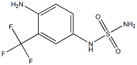 N-[4-amino-3-(trifluoromethyl)phenyl]sulfamide Structure