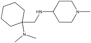 N-{[1-(dimethylamino)cyclohexyl]methyl}-1-methylpiperidin-4-amine|