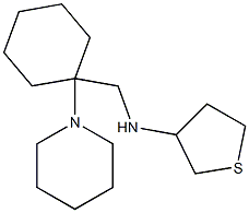 N-{[1-(piperidin-1-yl)cyclohexyl]methyl}thiolan-3-amine