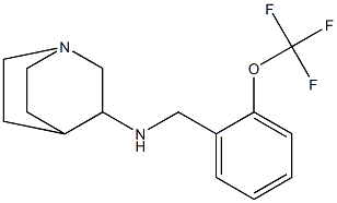 N-{[2-(trifluoromethoxy)phenyl]methyl}-1-azabicyclo[2.2.2]octan-3-amine|