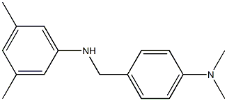 N-{[4-(dimethylamino)phenyl]methyl}-3,5-dimethylaniline Structure