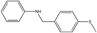 N-{[4-(methylsulfanyl)phenyl]methyl}aniline