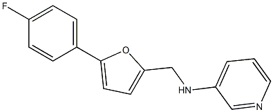  N-{[5-(4-fluorophenyl)furan-2-yl]methyl}pyridin-3-amine