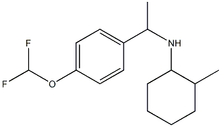 N-{1-[4-(difluoromethoxy)phenyl]ethyl}-2-methylcyclohexan-1-amine