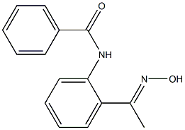 N-{2-[(1E)-N-hydroxyethanimidoyl]phenyl}benzamide|