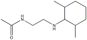  N-{2-[(2,6-dimethylcyclohexyl)amino]ethyl}acetamide