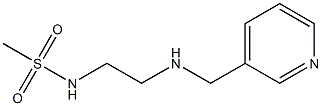 N-{2-[(pyridin-3-ylmethyl)amino]ethyl}methanesulfonamide