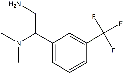 N-{2-amino-1-[3-(trifluoromethyl)phenyl]ethyl}-N,N-dimethylamine Structure