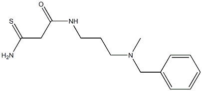N-{3-[benzyl(methyl)amino]propyl}-2-carbamothioylacetamide