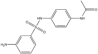 N-{4-[(3-aminobenzene)sulfonamido]phenyl}acetamide Structure