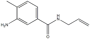 N-allyl-3-amino-4-methylbenzamide Structure