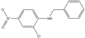 N-benzyl-2-chloro-4-nitroaniline Struktur