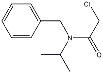N-benzyl-2-chloro-N-(propan-2-yl)acetamide Structure