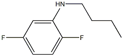 N-butyl-2,5-difluoroaniline,,结构式