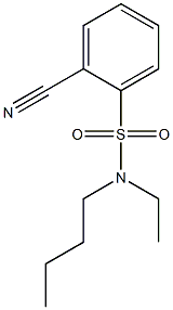 N-butyl-2-cyano-N-ethylbenzenesulfonamide|