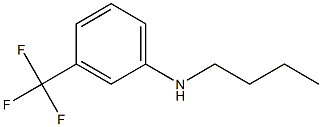 N-butyl-3-(trifluoromethyl)aniline Structure