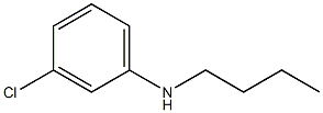 N-butyl-3-chloroaniline,,结构式