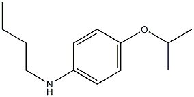 N-butyl-4-(propan-2-yloxy)aniline Structure
