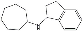 N-cycloheptyl-2,3-dihydro-1H-inden-1-amine Structure