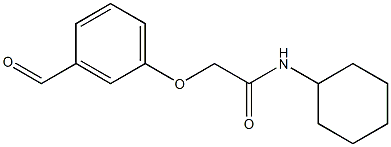 N-cyclohexyl-2-(3-formylphenoxy)acetamide|