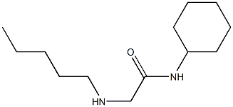 N-cyclohexyl-2-(pentylamino)acetamide