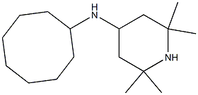 N-cyclooctyl-2,2,6,6-tetramethylpiperidin-4-amine Structure