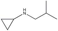 N-cyclopropyl-N-isobutylamine Struktur