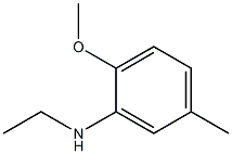 N-ethyl-2-methoxy-5-methylaniline Structure