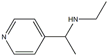 N-ethyl-N-(1-pyridin-4-ylethyl)amine Struktur