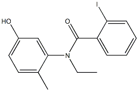 N-ethyl-N-(5-hydroxy-2-methylphenyl)-2-iodobenzamide