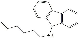  N-hexyl-9H-fluoren-9-amine