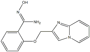 N'-hydroxy-2-(imidazo[1,2-a]pyridin-2-ylmethoxy)benzenecarboximidamide 结构式