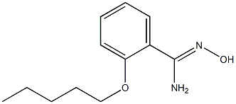  N'-hydroxy-2-(pentyloxy)benzenecarboximidamide